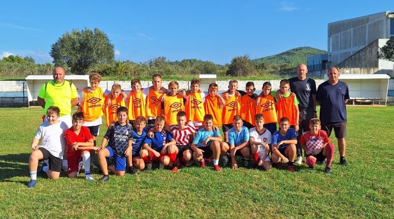 Razvojni trening za dječake U-13 ( 2012.g. ) iz klubova sa područja NC Korčula-Lastovo-Pelješac