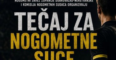Tečaj za nogometne suce – prijavi se! Tečaj za nogometne suce – prijavi se!